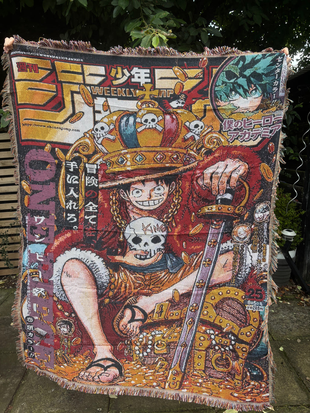 Pirate 2 Woven Blanket Tapestry