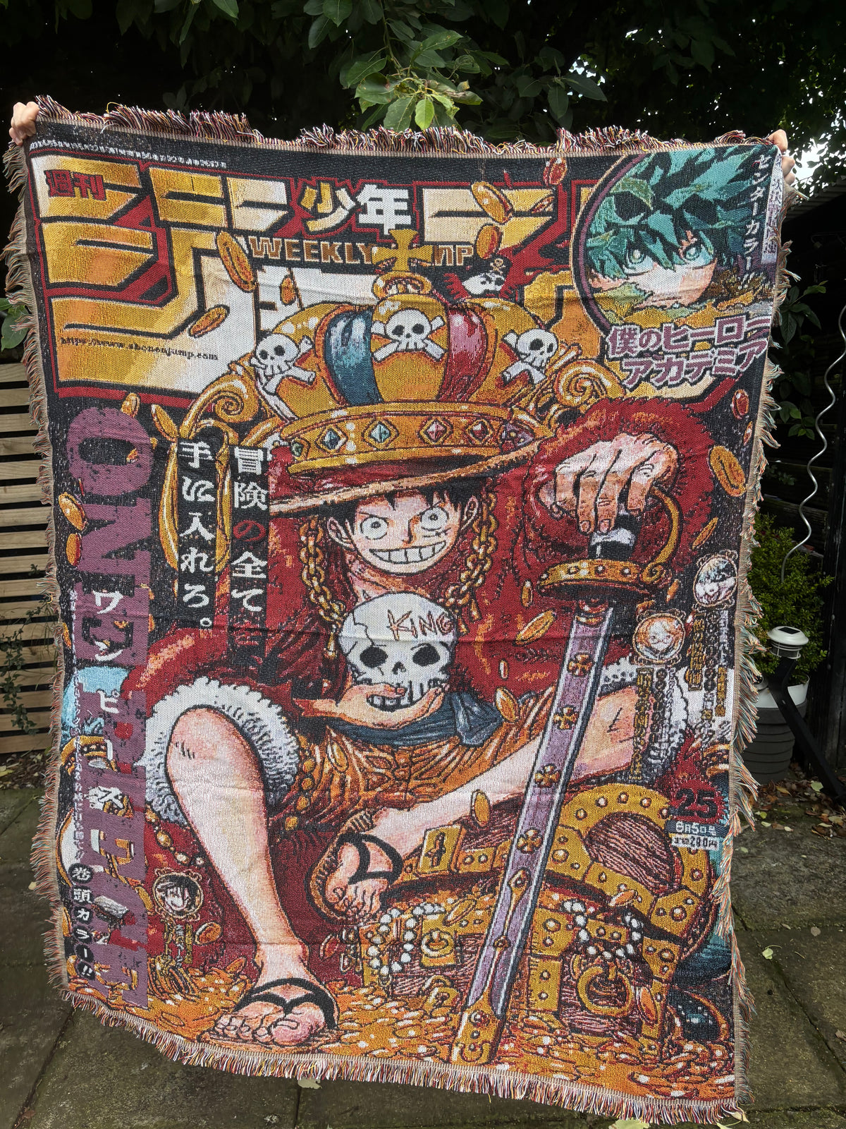 Pirate 2 Woven Blanket Tapestry