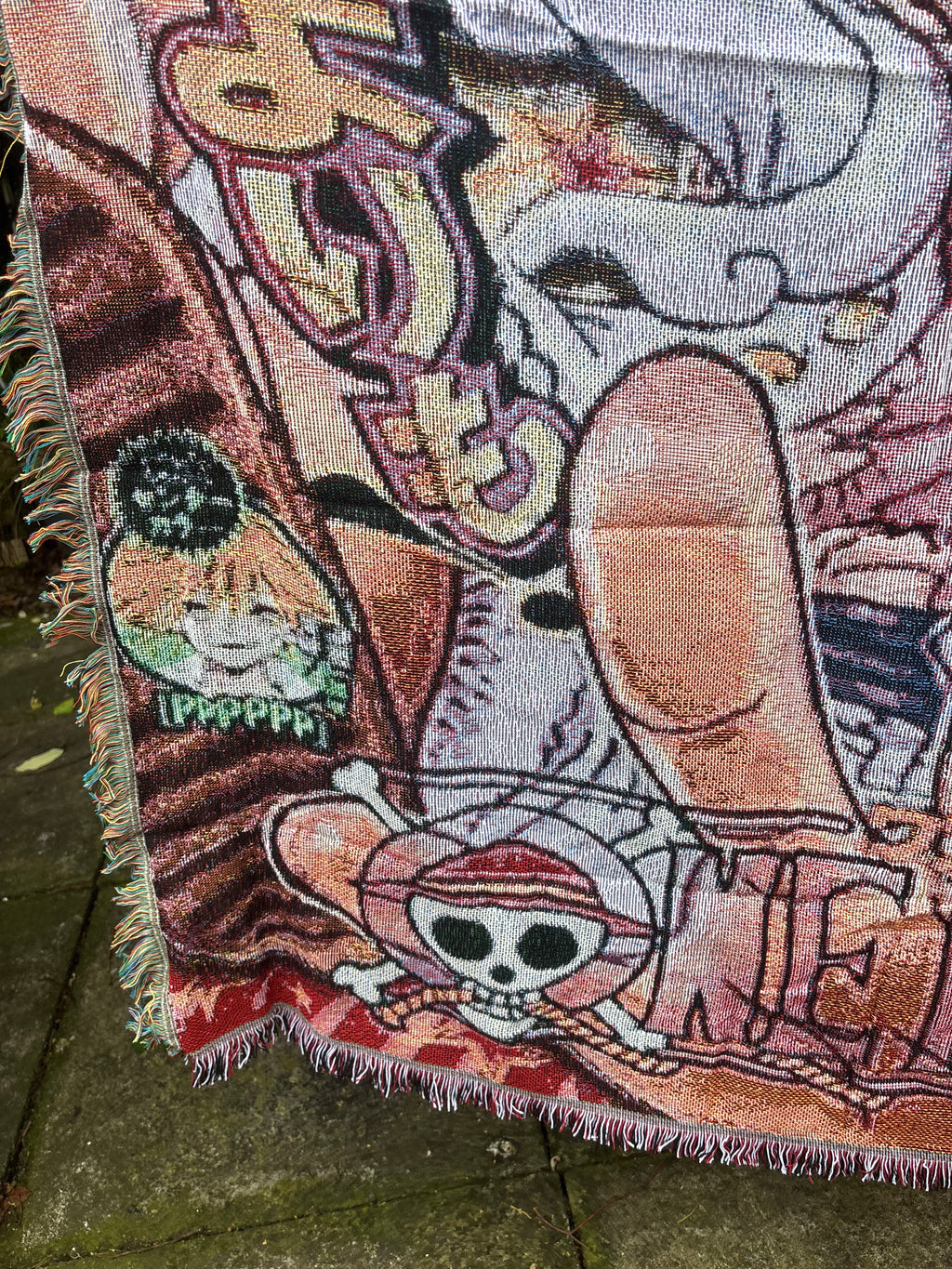Pirate Woven Blanket Tapestry