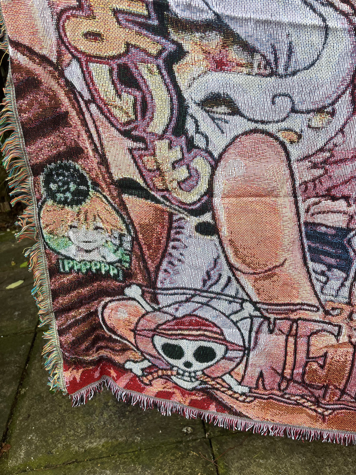 Pirate Woven Blanket Tapestry