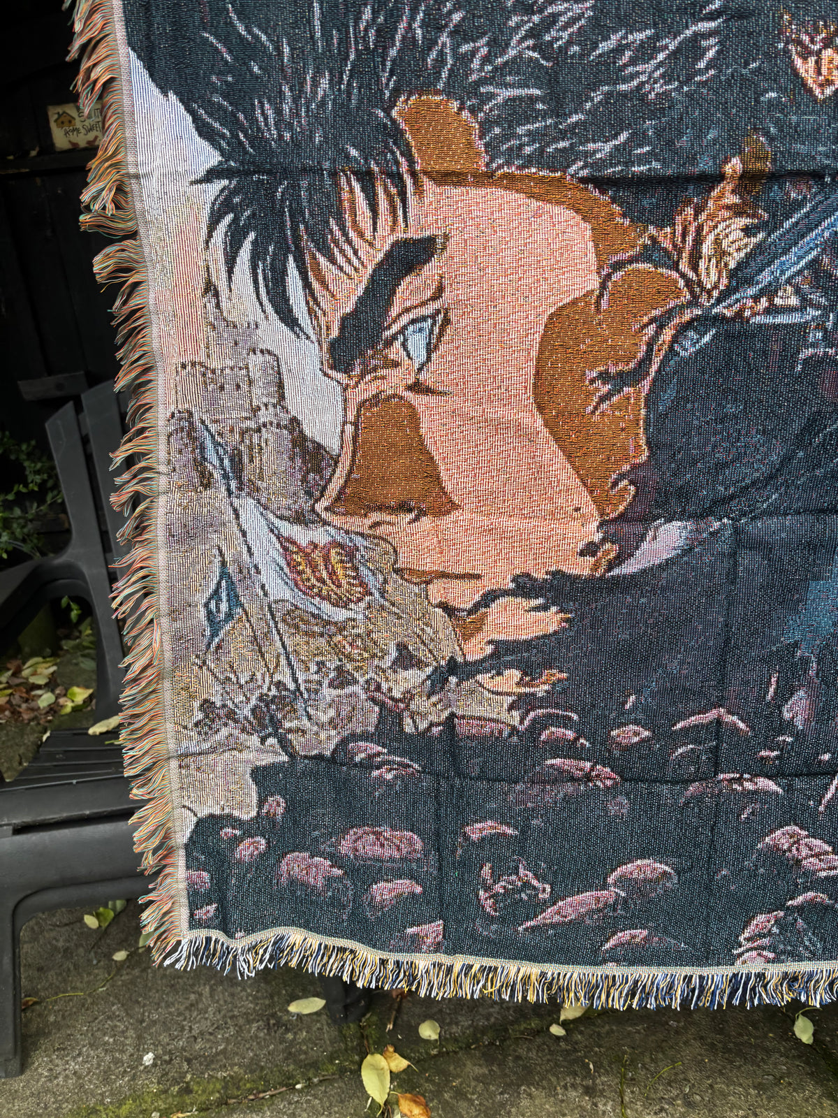Warrior 2 Woven Blanket Tapestry