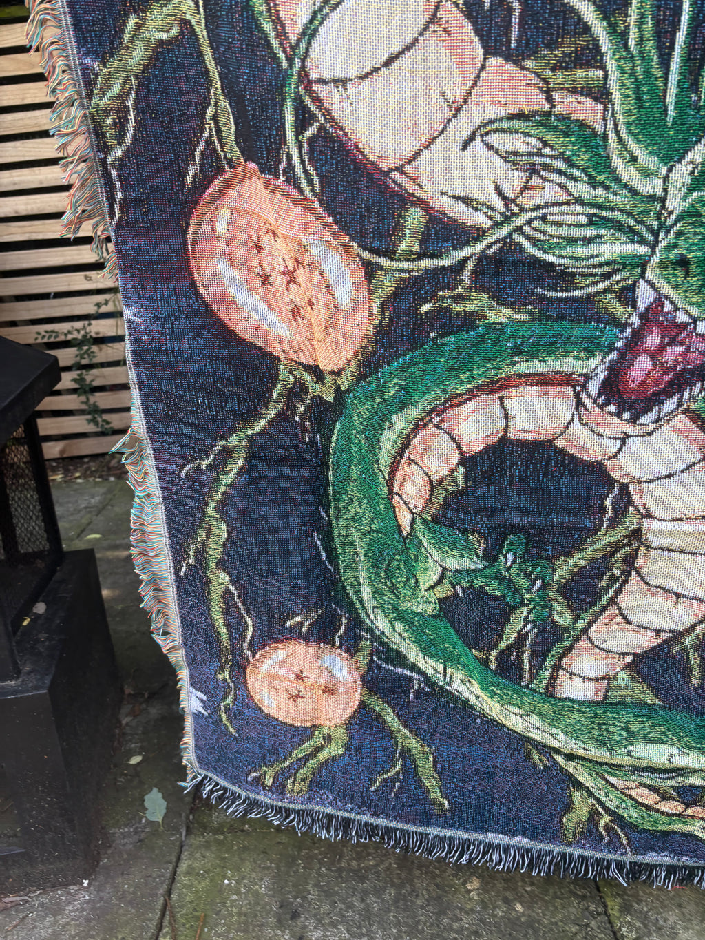 Dragon Woven Blanket Tapestry