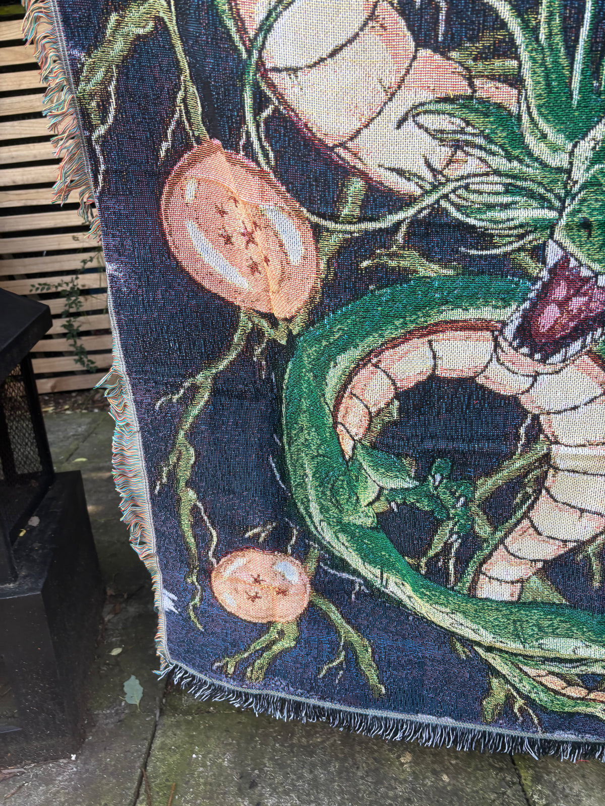 Dragon Woven Blanket Tapestry