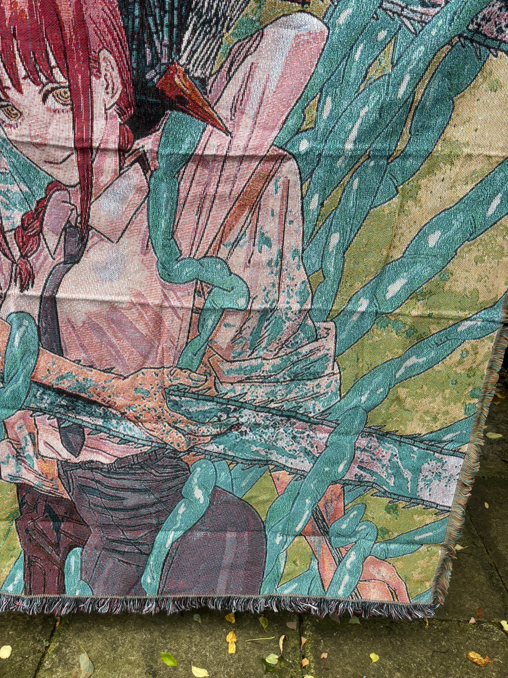 Chainsaw Woven Blanket Tapestry