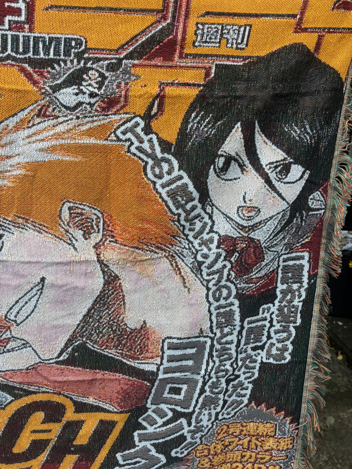 Bankai 2 Woven Blanket Tapestry