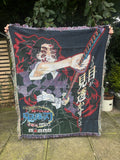 Demon 2 Woven Throw Blanket Tapestry