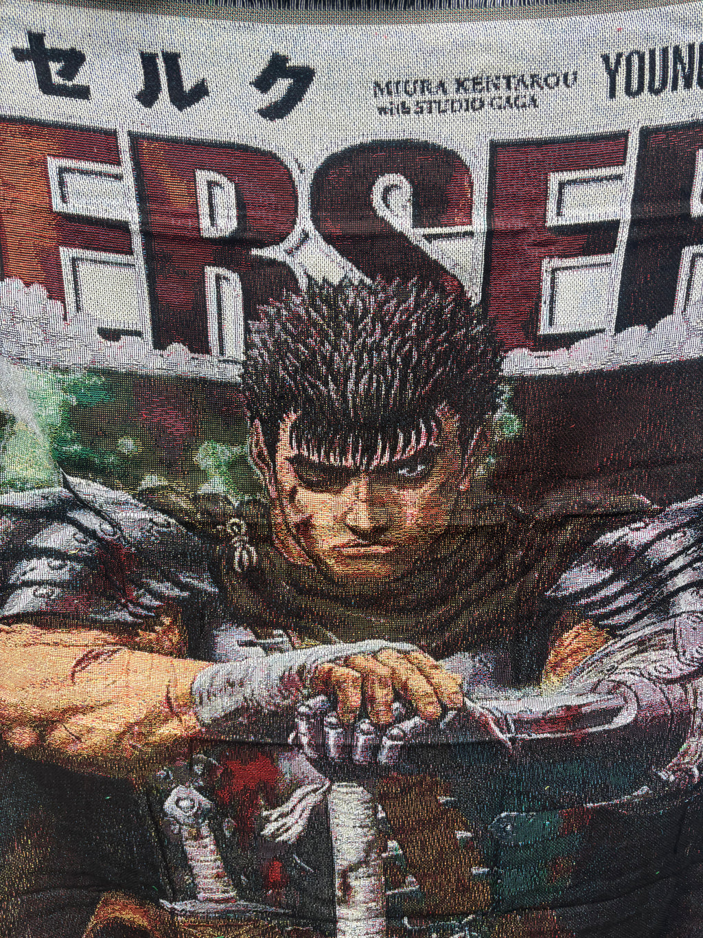 Warrior 3 Woven Blanket Tapestry