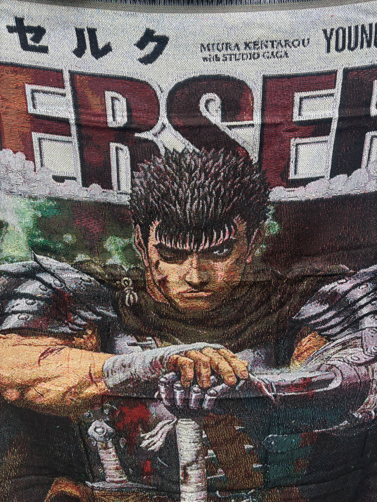Warrior 3 Woven Blanket Tapestry