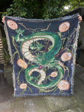 Dragon Woven Blanket Tapestry