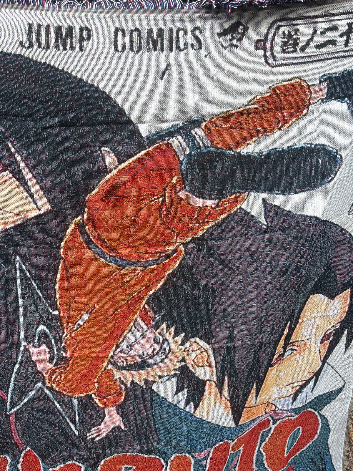 Ninja 3 Woven Blanket Tapestry