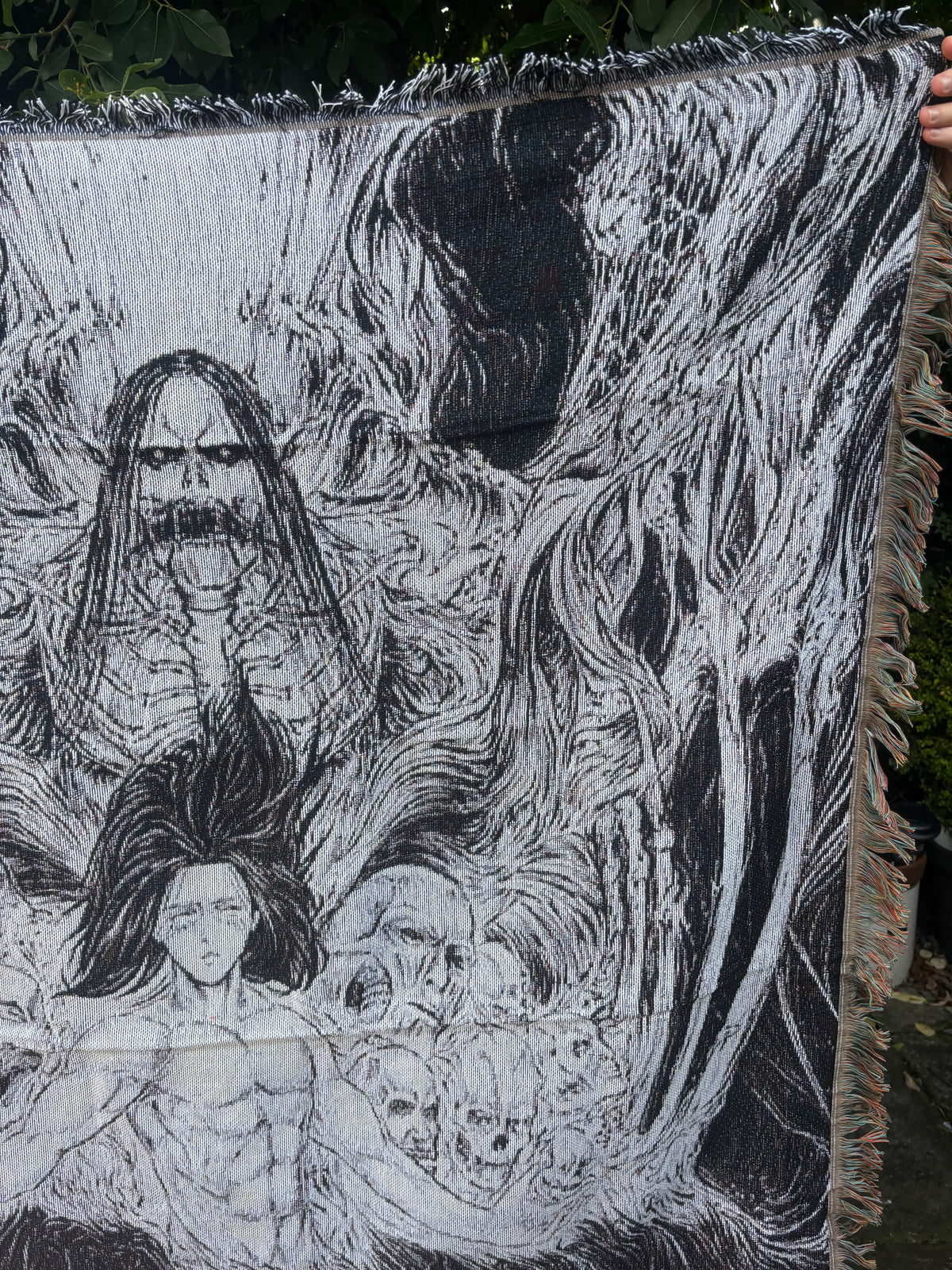 Titan 4 Woven Blanket Tapestry