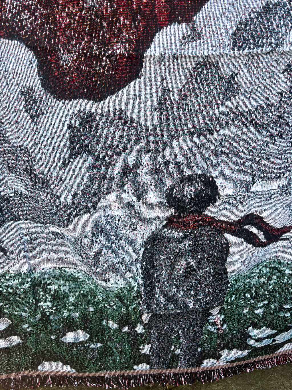 Titan Woven Blanket Tapestry
