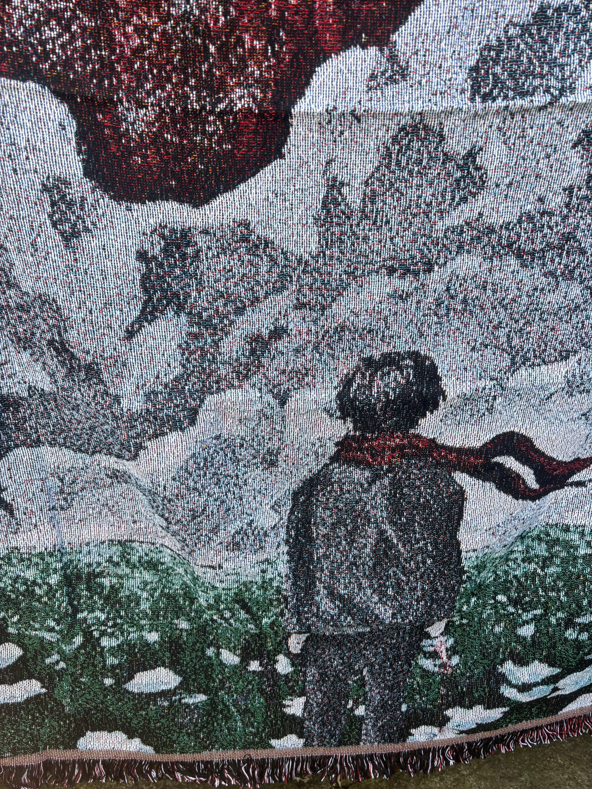 Titan Woven Blanket Tapestry
