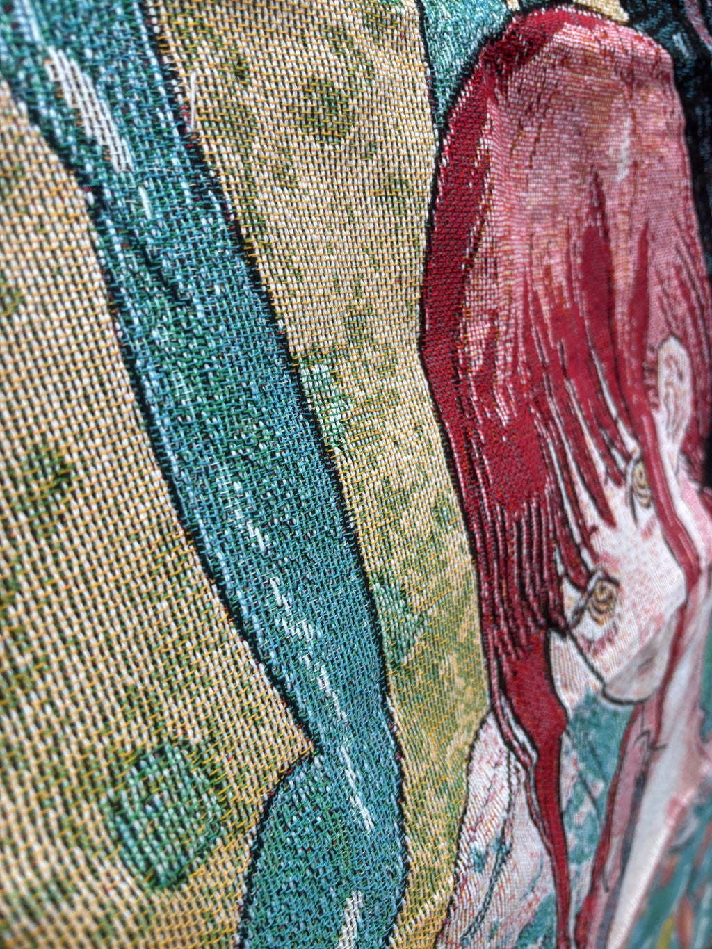 Chainsaw Woven Blanket Tapestry