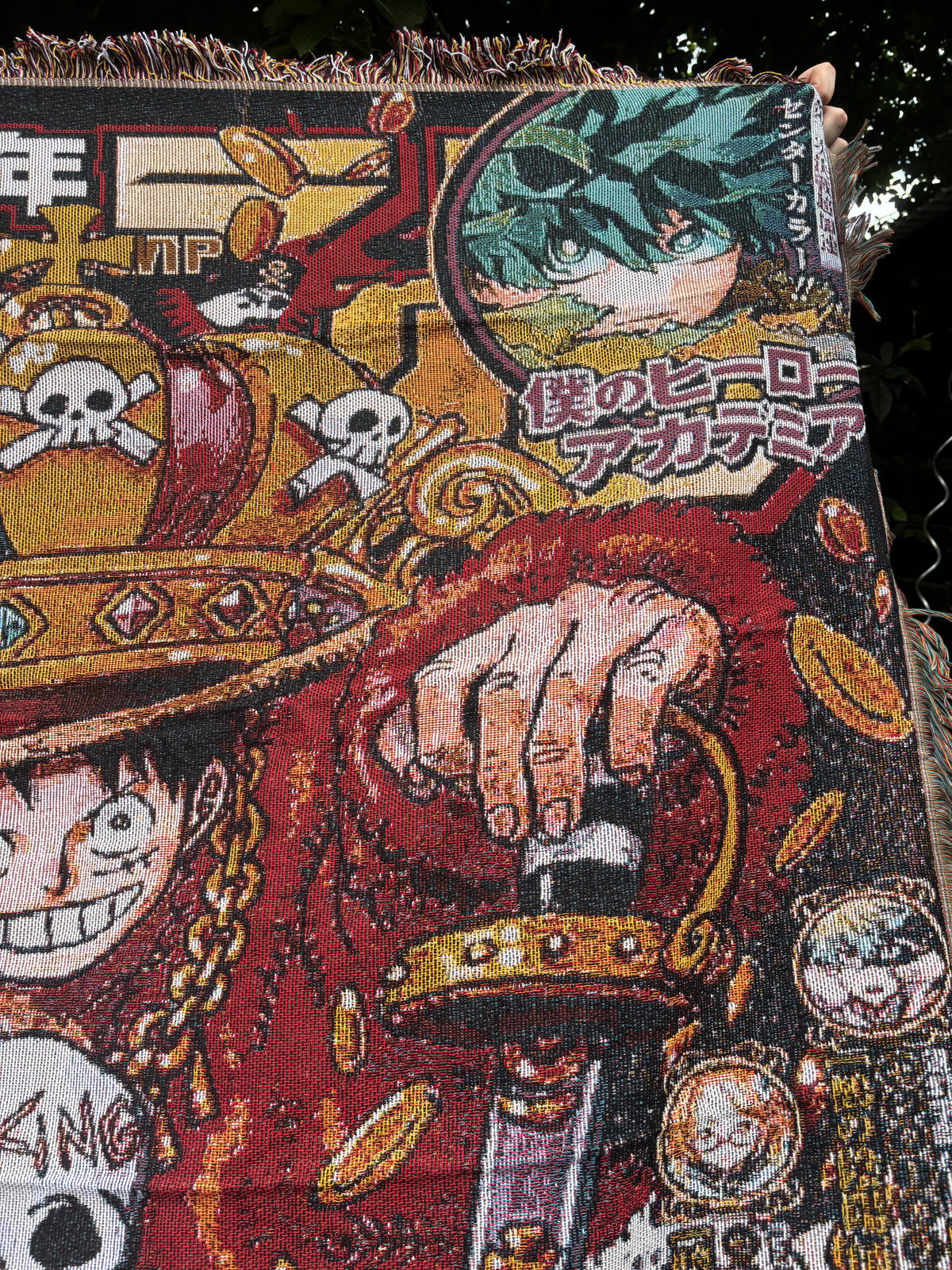 Pirate 2 Woven Blanket Tapestry