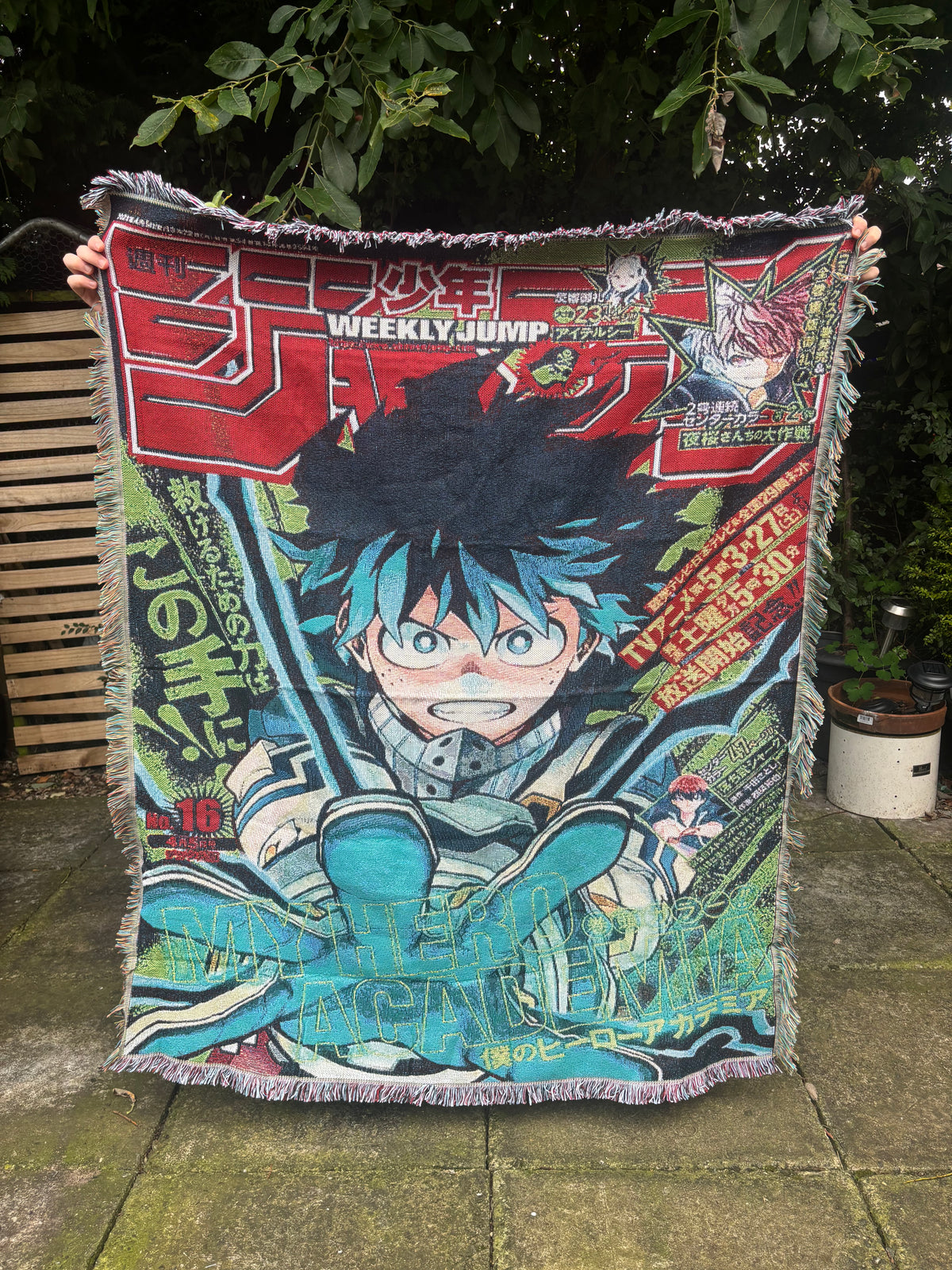 Hero Woven Throw Blanket