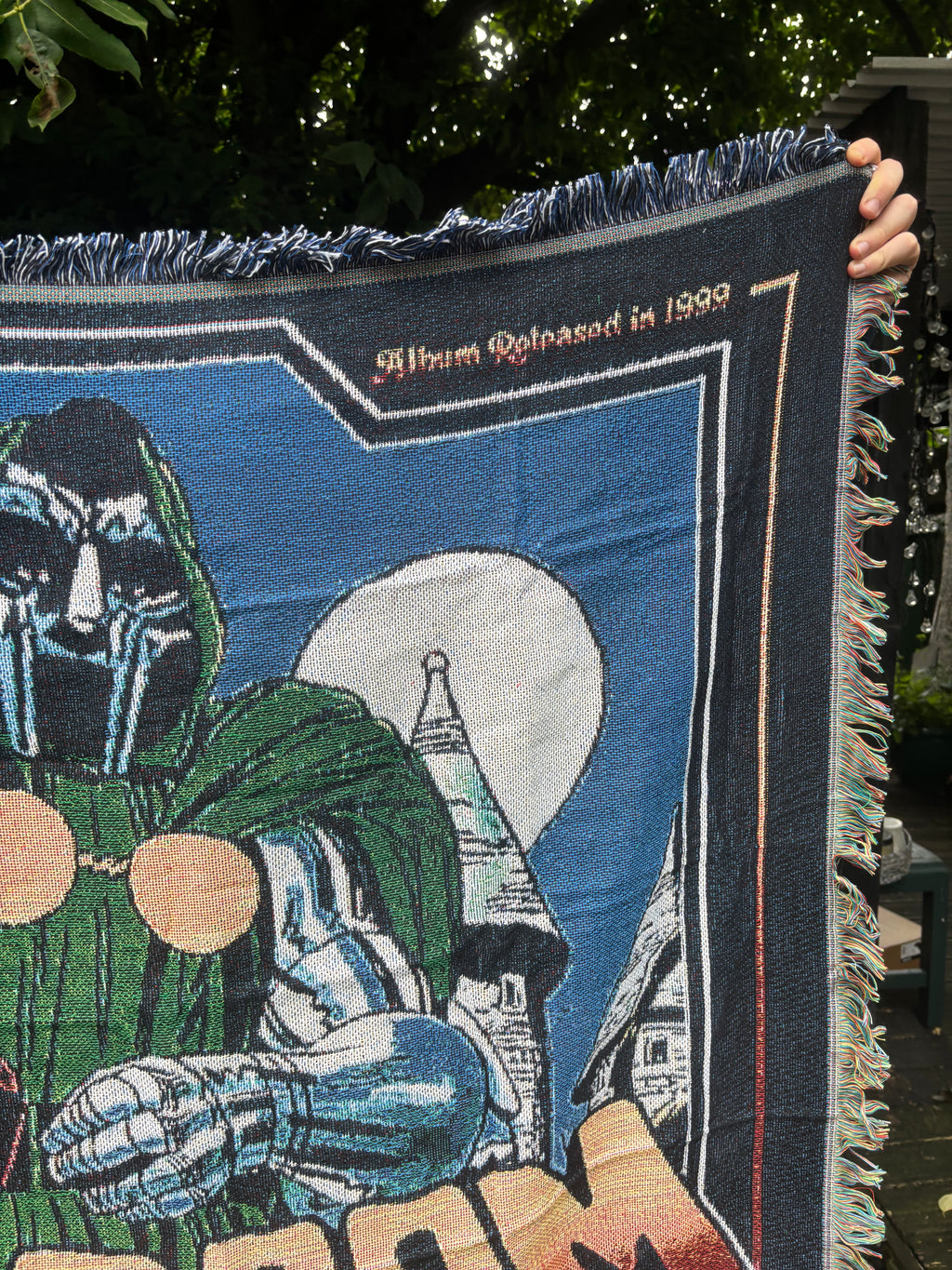 Doom HipHop Woven Blanket Tapestry