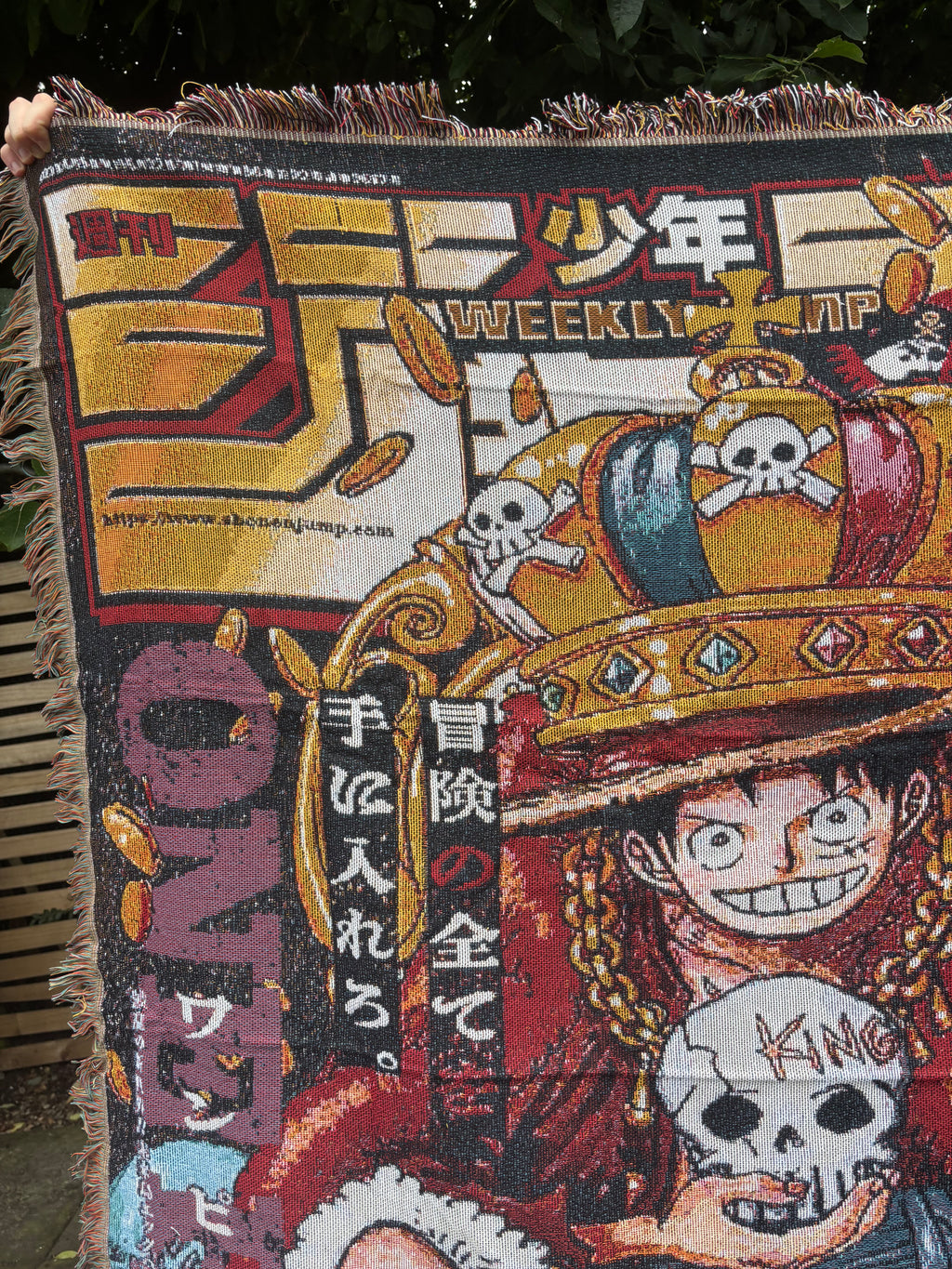 Pirate 2 Woven Blanket Tapestry