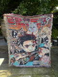 Demon Woven Blanket Tapestry