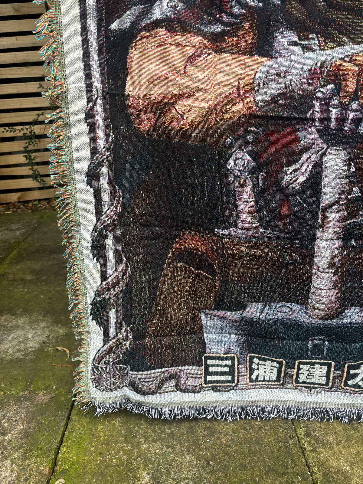 Warrior 3 Woven Blanket Tapestry