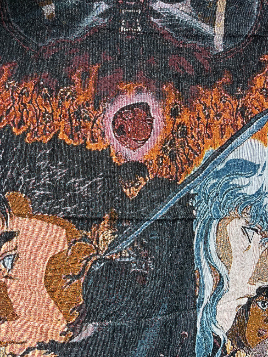 Warrior 2 Woven Blanket Tapestry