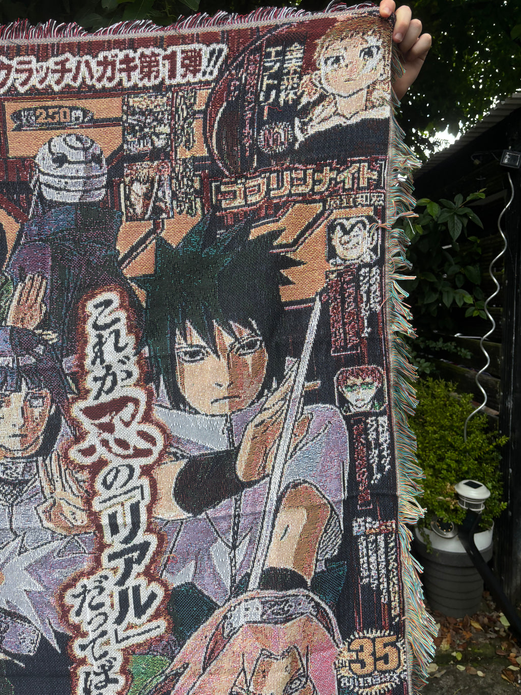 Ninja Woven Blanket Tapestry
