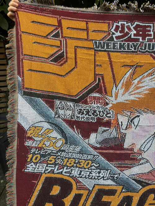 Bankai 2 Woven Blanket Tapestry