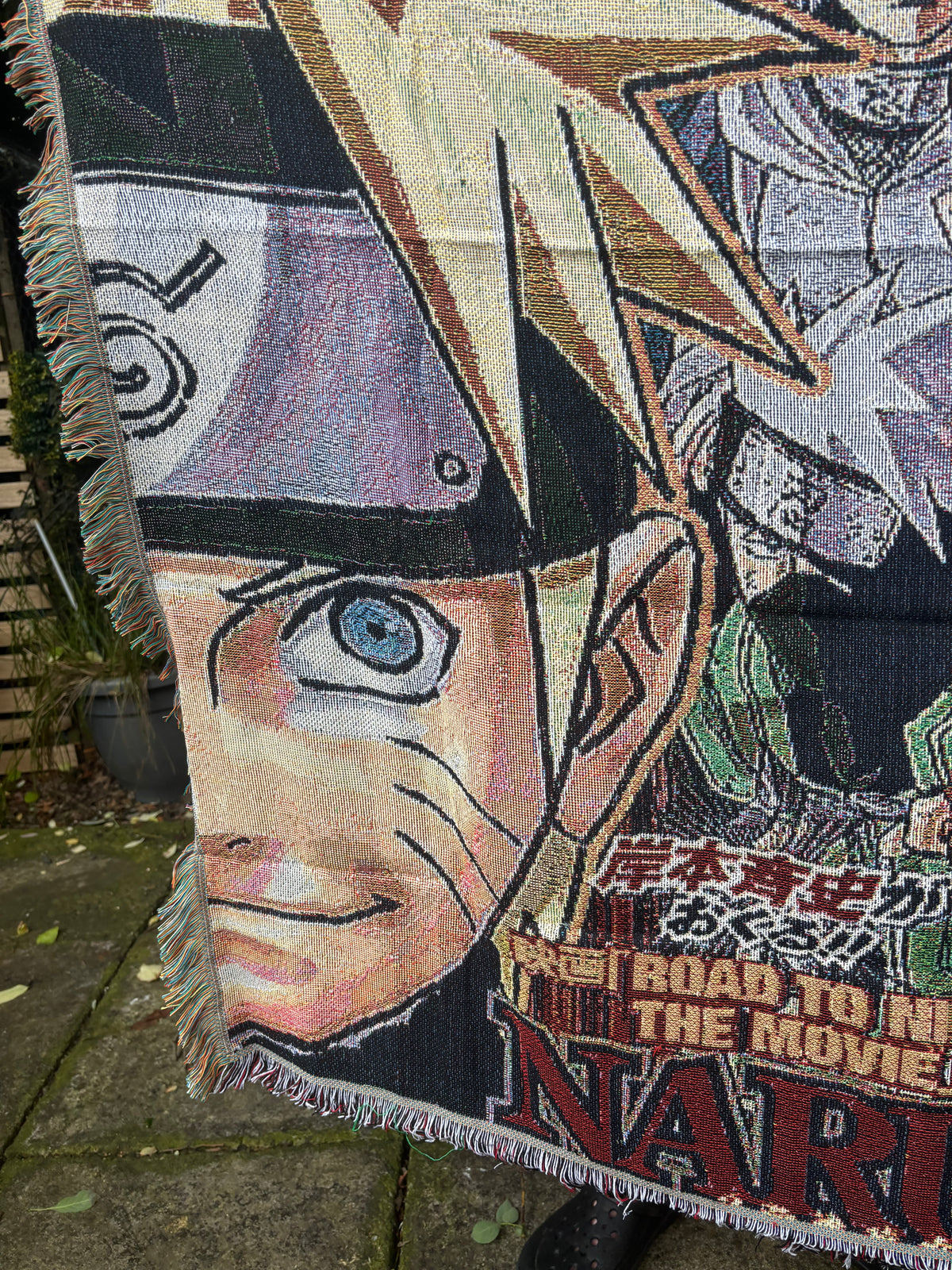 Ninja Woven Blanket Tapestry