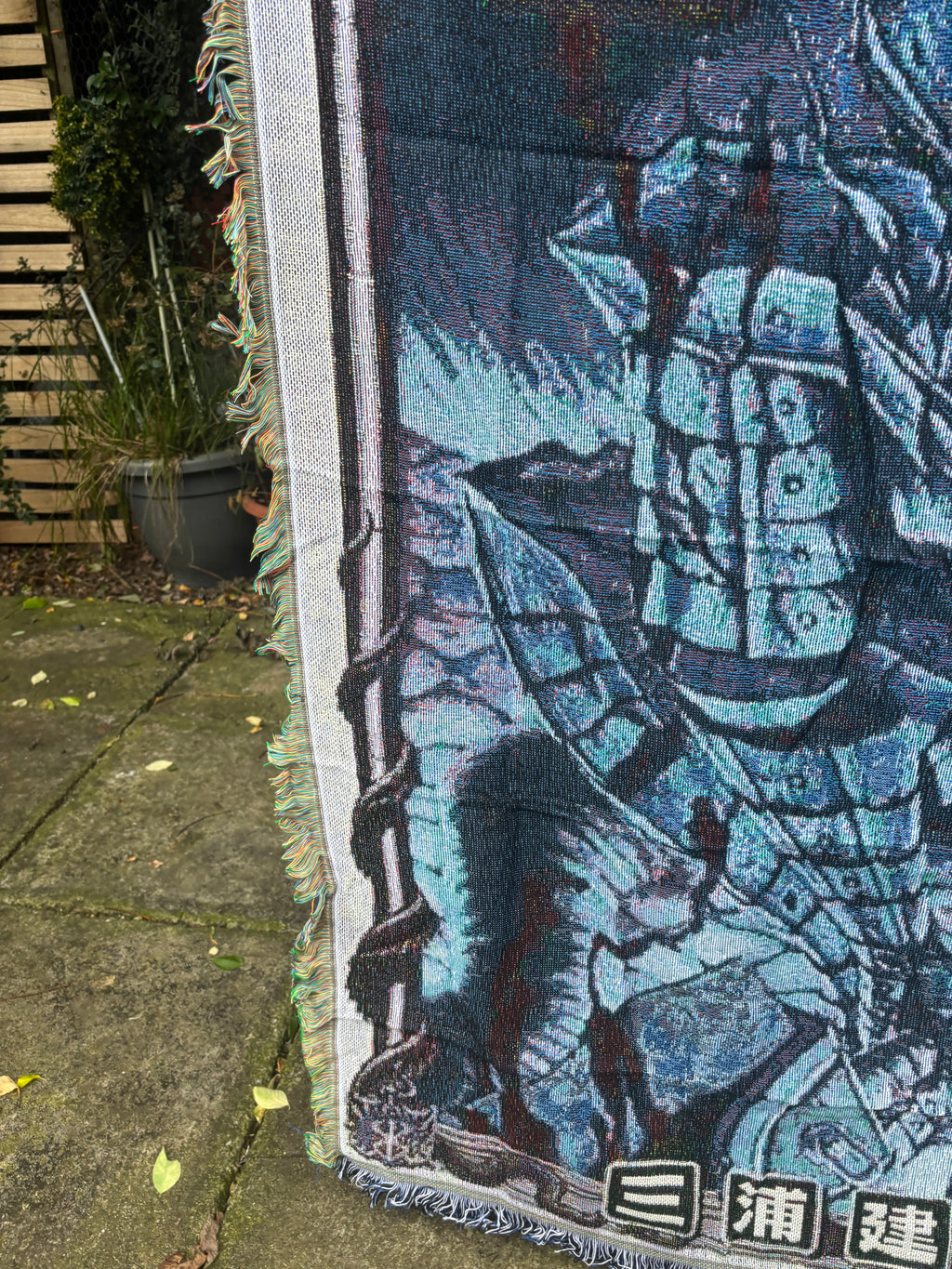Warrior Woven Blanket Tapestry