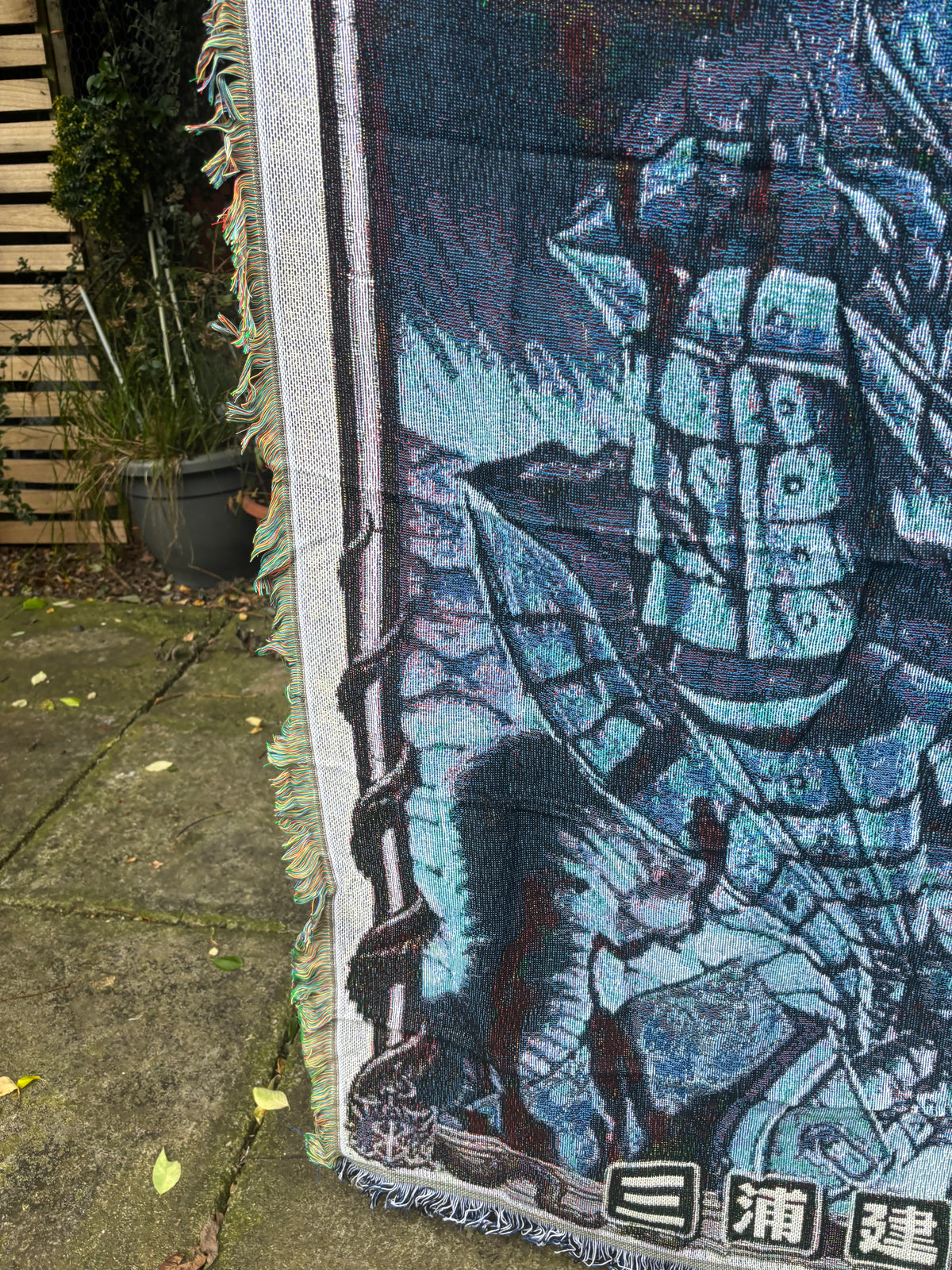 Warrior Woven Blanket Tapestry