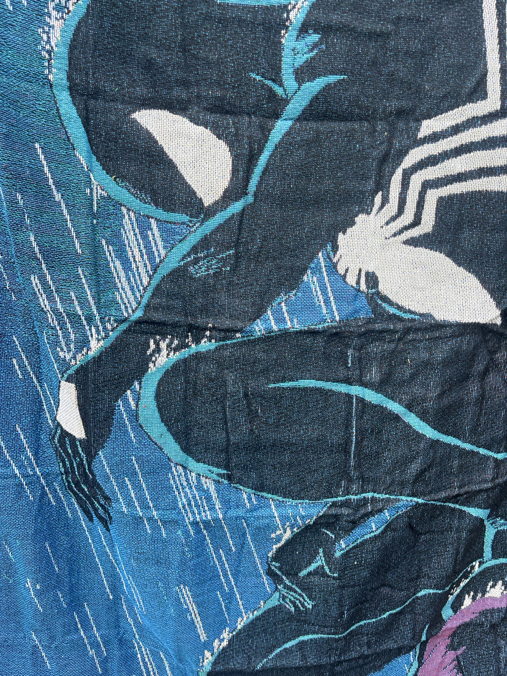 Spider Woven Blanket Tapestry
