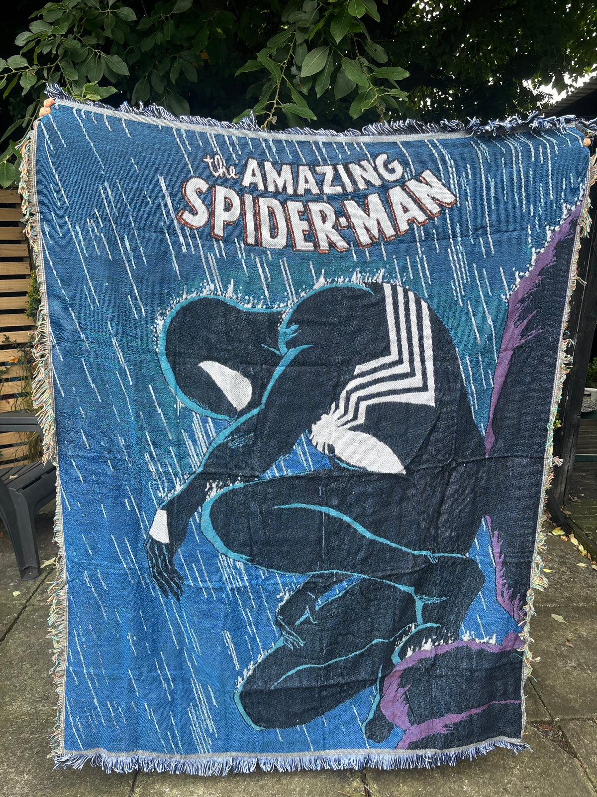 Spider Woven Blanket Tapestry