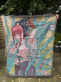 Chainsaw Woven Blanket Tapestry