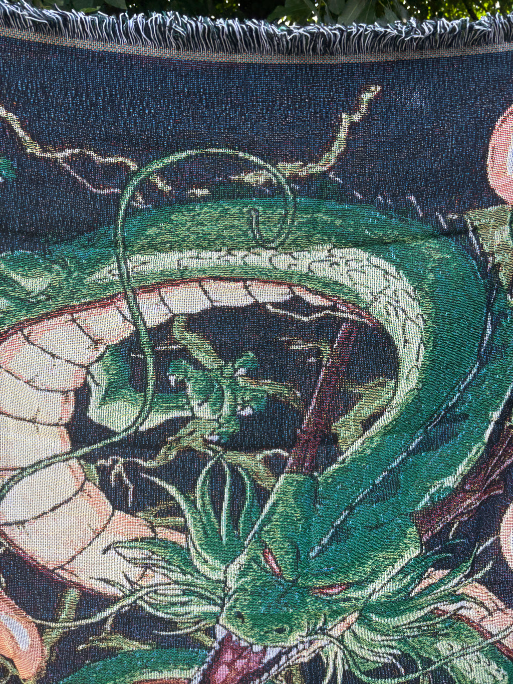 Dragon Woven Blanket Tapestry