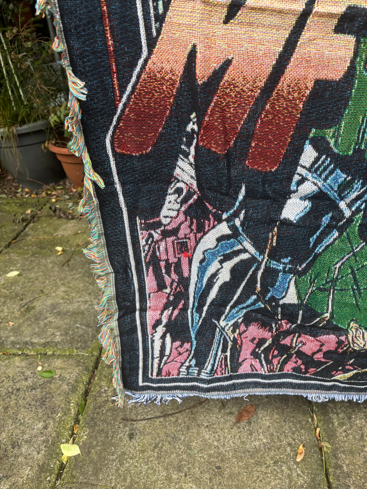 Doom HipHop Woven Blanket Tapestry