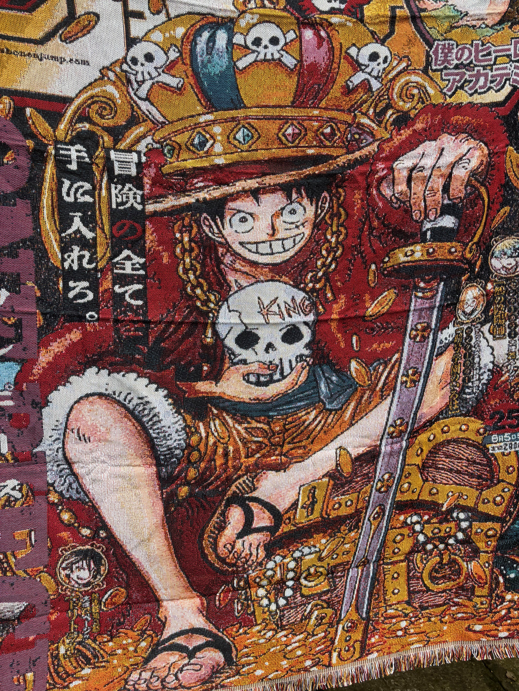 Pirate 2 Woven Blanket Tapestry