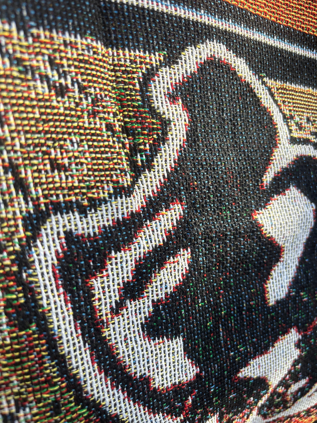 Demon Woven Blanket Tapestry