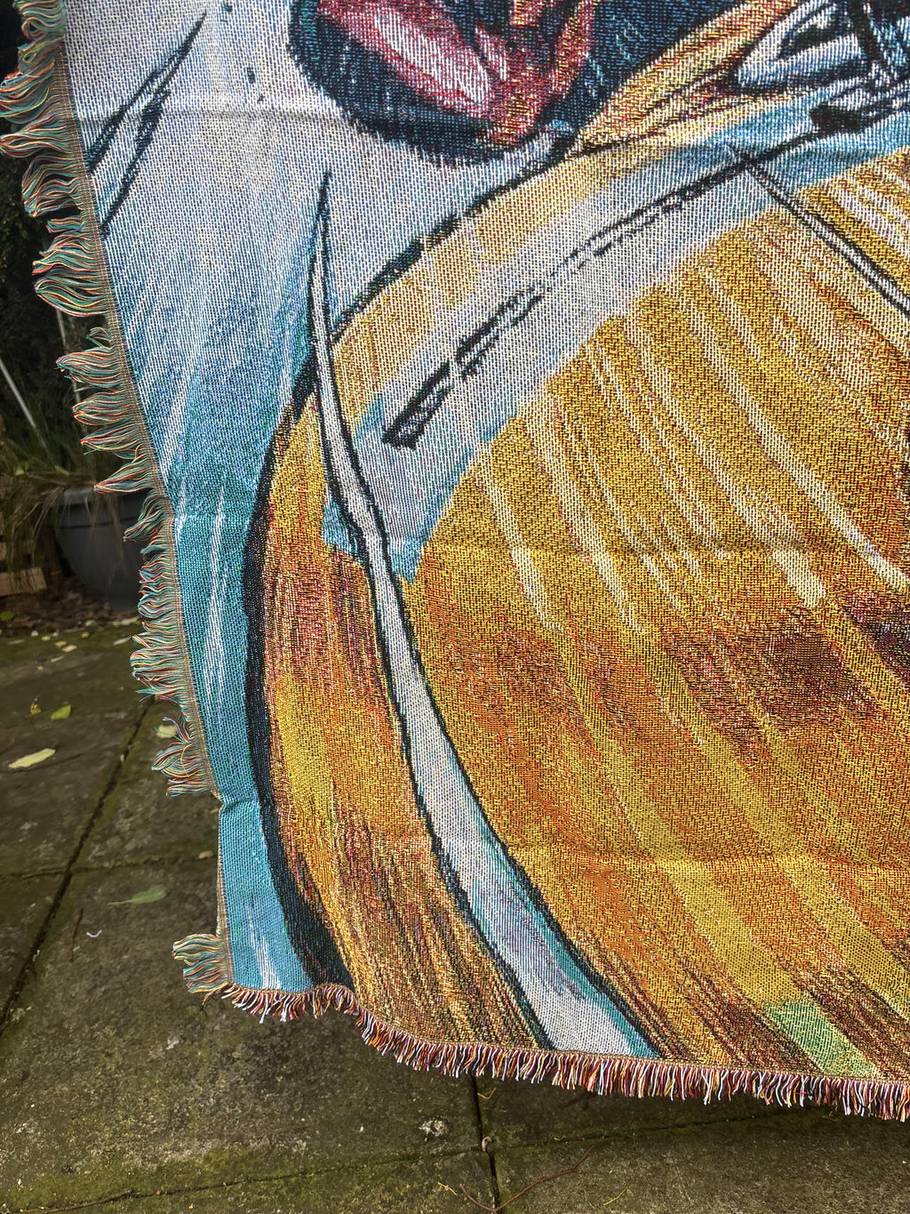 Punch Woven Blanket Tapestry