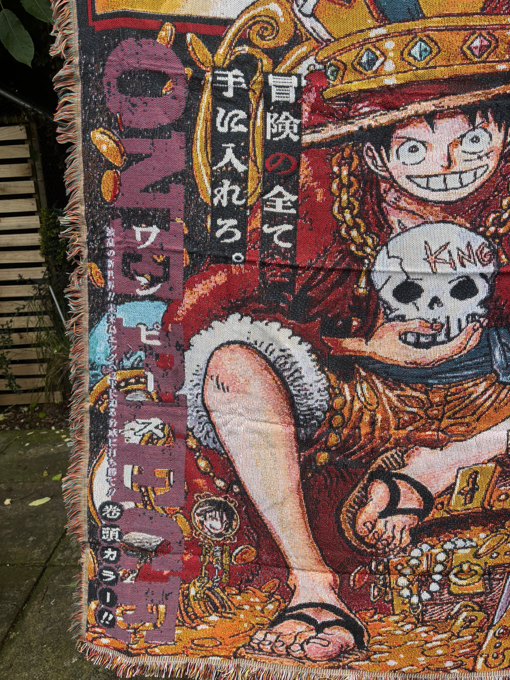 Pirate 2 Woven Blanket Tapestry