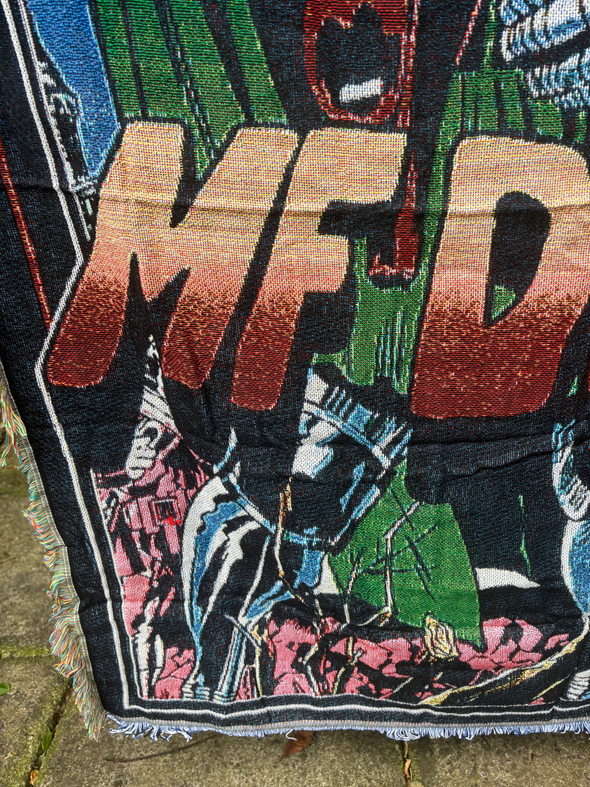 Doom HipHop Woven Blanket Tapestry