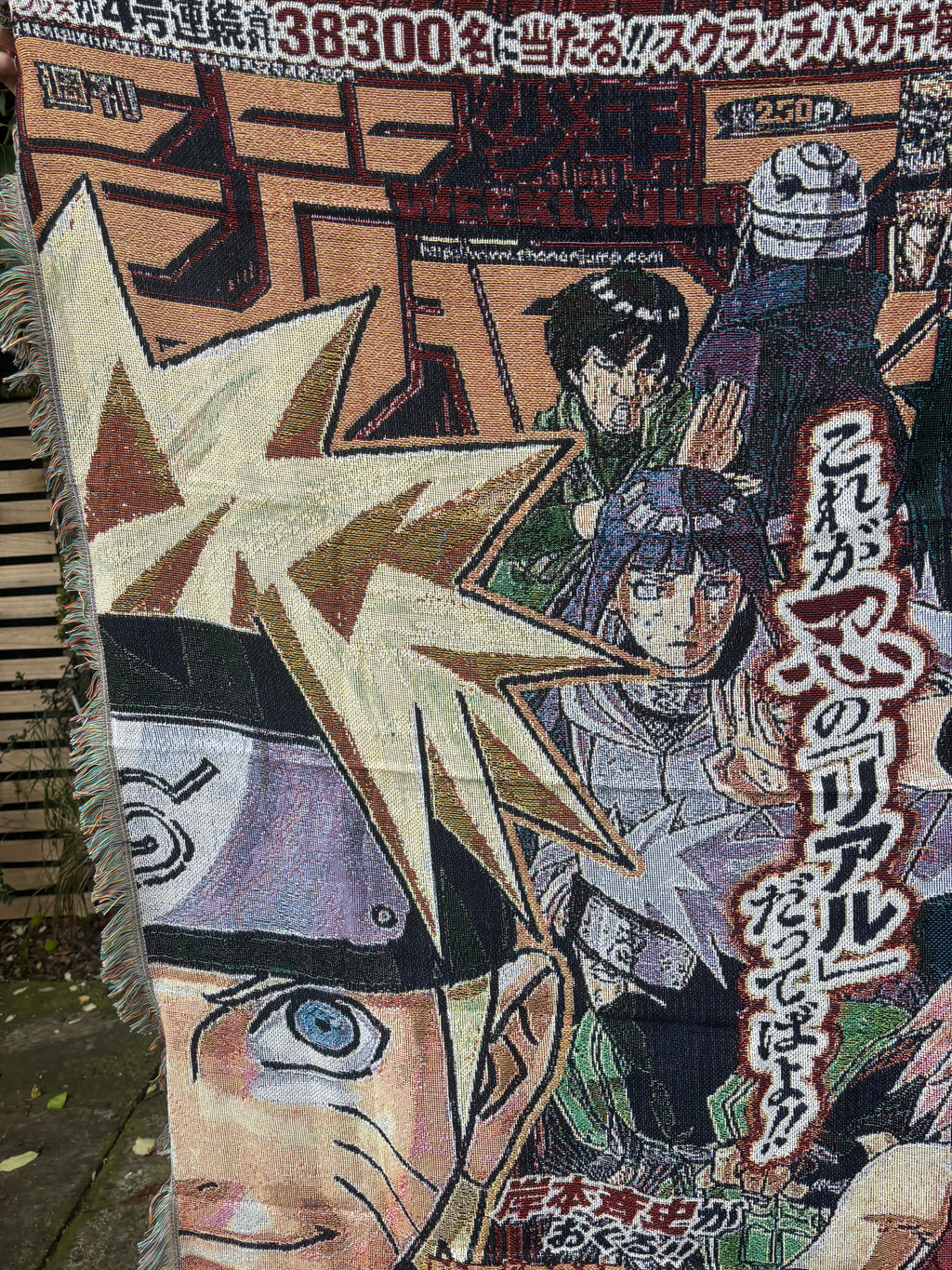Ninja Woven Blanket Tapestry