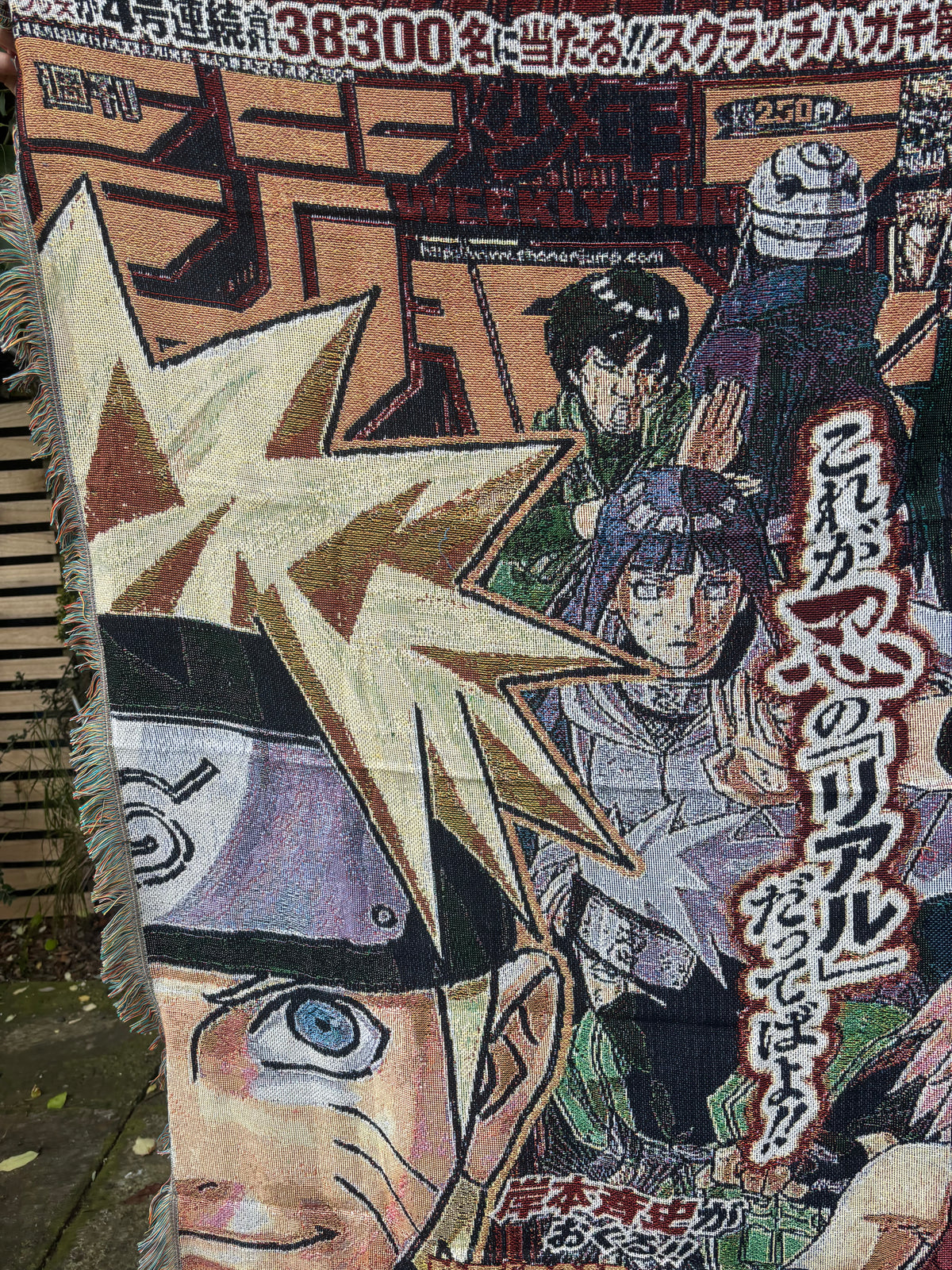 Ninja Woven Blanket Tapestry