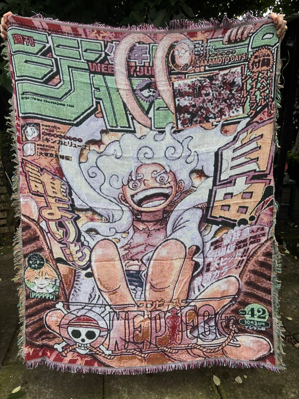 Pirate Woven Blanket Tapestry