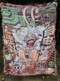 Pirate Woven Blanket Tapestry