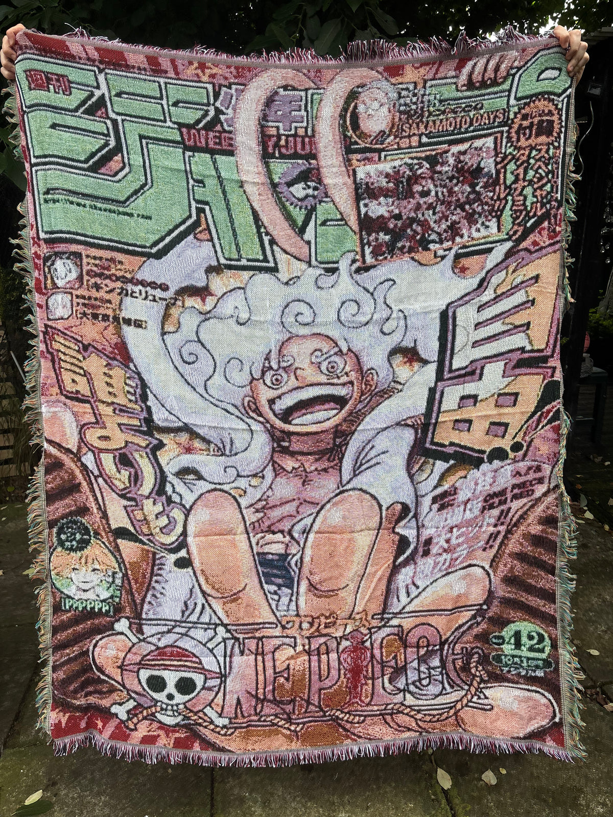 Pirate Woven Blanket Tapestry
