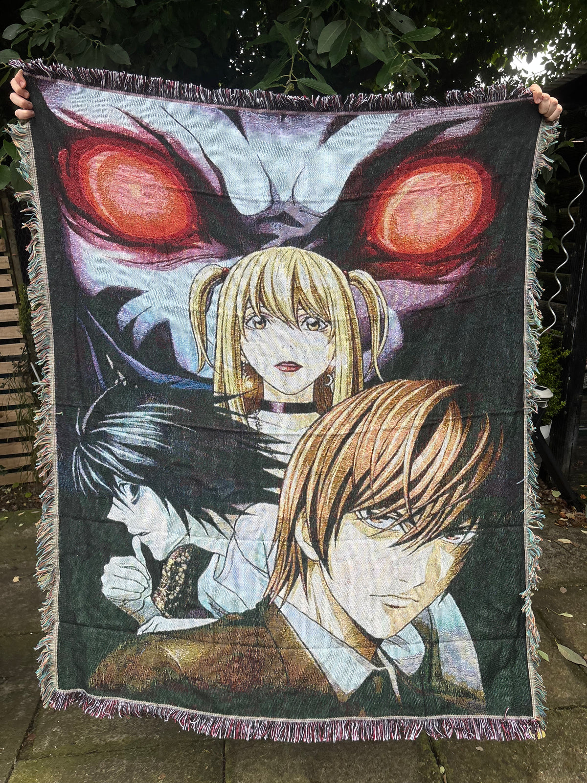 Notebook Woven Blanket Tapestry
