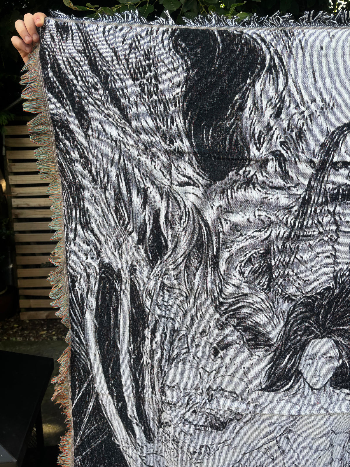 Titan 4 Woven Blanket Tapestry