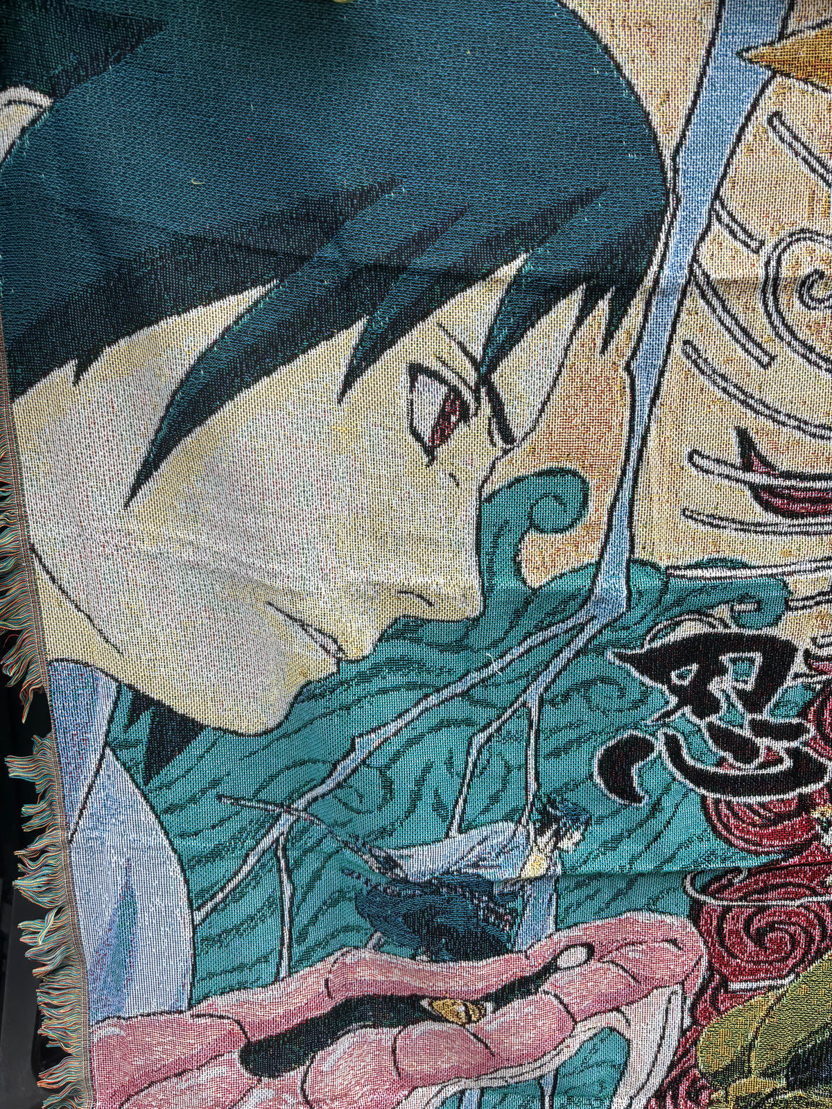 Ninja 2 Woven Blanket Tapestry